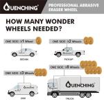 Decal Remover Eraser Wheel for Vinyl Stickers