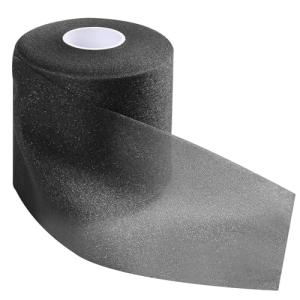 30 Yards Black Non-Adhesive Foam Athletic Tape