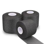 Cosywell Black Foam Athletic Tape Underwrap (3 Packs)