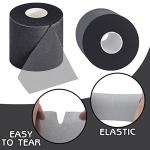 12 Pcs Foam Prewrap Athletic Tape - Black