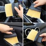 Car Interior Dust Brush with Soft Bristles