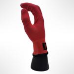 Red Large Vinyl Wrap Gloves by PROGLOVE HD
