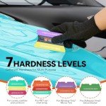 Magnetic Squeegees Vinyl Wrap Tool Kit - 4 Pack