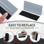 Arayker 10-Pack Vinyl Wrap Squeegee Set