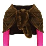 Christmas Vacation Clark Griswold Attic Costume Headwear Faux Fur Wrap Pink Gloves Full Outfit for Halloween Party One Size