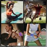 6 Pack Multi-Color Pre-Wrap Athletic Tape