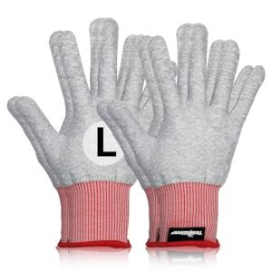 TECKWRAP Large Anti-Static Vinyl Wrap Gloves (2 Pairs)