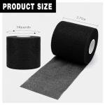 Black Pre-Wrap Tape for Hair and Sports