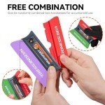 Magnetic Squeegees Vinyl Wrap Tool Kit - 4 Pack