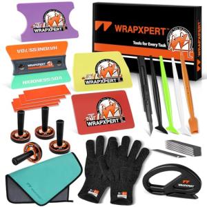 WRAPXPERT Vinyl Wrap Tool Kit with Squeegee