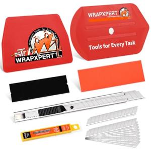 Vinyl Wrap Tool Kit - 6 Essential Accessories