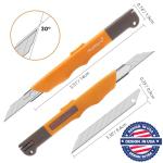 Mulwark 11PC Retractable Utility Knife Set