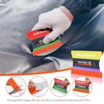 Magnetic Squeegees Vinyl Wrap Tool Kit - 4 Pack