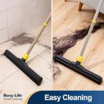 Yocada Adjustable Heavy-Duty Floor Squeegee Cleaner