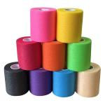 Clooflar 9 Pack Multi-Color Prewrap Athletic Tape