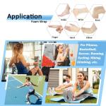 Clooflar 9 Pack Multi-Color Prewrap Athletic Tape