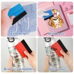 2 Pack Small Vinyl Squeegee Tool Kit