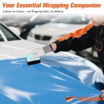 Grey Vinyl Wrap Gloves - Anti-Static 1 Pair