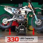 FreekyFit Adjustable Swivel Shop Stool with Tool Tray