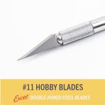 Excel Blades #11 Craft Knife Replacement Blades - 15 Pack