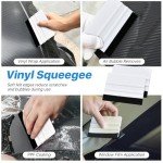 25 PCS Vinyl Squeegee Set for Wraps and Tints