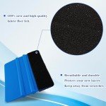 2 Pack Small Vinyl Squeegee Tool Kit