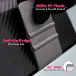 CarSleek Vehicle Vinyl Wrap Kit, Window Film Tint, Wallpaper Long Felt Edge Squeegee, Carbon Fiber Gloves, Auto Edge Trimmer Bulk, DIY Knife, Car Solar Film Installation Tool, Pink&Grey, 13 in 1