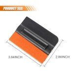 Magnetic Vinyl Squeegee with Felt - 3 Pack