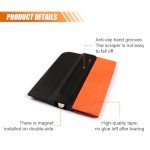 Magnetic Vinyl Squeegee with Felt - 3 Pack