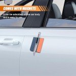 Magnetic Vinyl Squeegee with Felt - 3 Pack