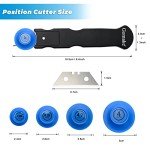 Gomake Vinyl Wrap Cutter and Positioning Knife