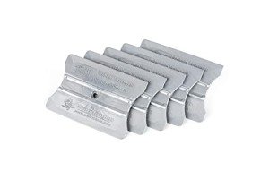 Platinum Squeegees for Vinyl Wrap Installations (5-Pack)