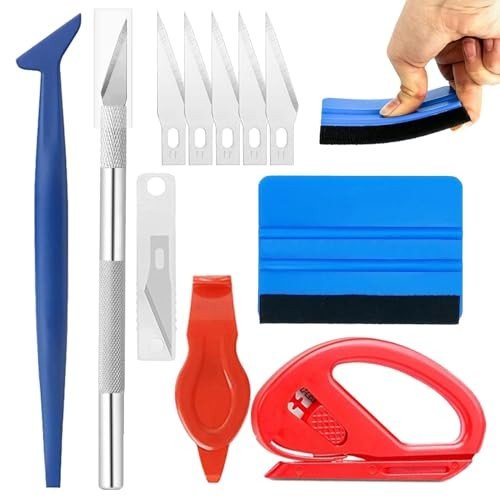 10-Piece Car Vinyl Wrap Tool Kit