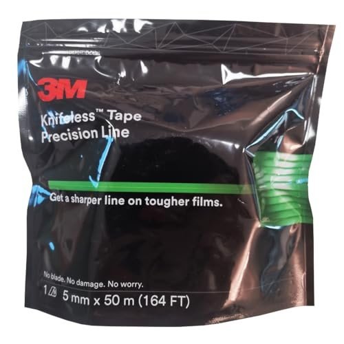 3M Knifeless Precision Line Vinyl Cutting Tape, 50M Roll