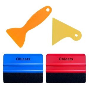 4 PCS Car Vinyl Wrap Squeegee Tool Kit