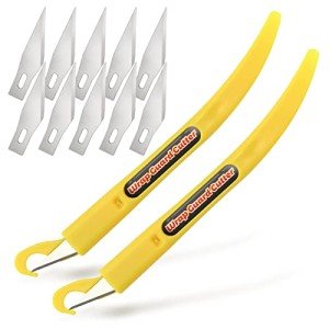 FOSHIO 2-in-1 Vinyl Wrap Knife and Squeegee Set