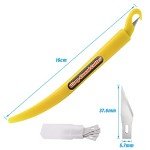 FOSHIO 2-in-1 Vinyl Wrap Knife and Squeegee Set