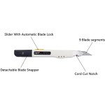 Precision Utility Knife with 10 Replacement Blades