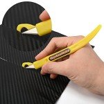 FOSHIO 2-in-1 Vinyl Wrap Knife and Squeegee Set