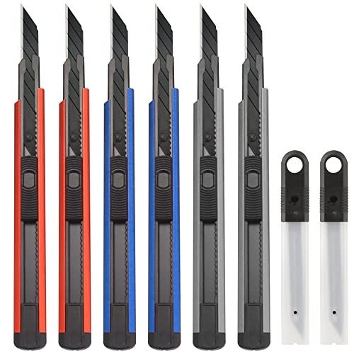 Retractable Utility Knife Set with Extra Blades