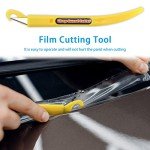 FOSHIO 2-in-1 Vinyl Wrap Knife and Squeegee Set