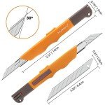 Mulwark 11PC Retractable Utility Knife Set