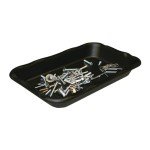 Magnetic Nut & Bolt Tray - 6"x 10" Black