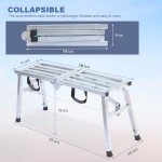 Adjustable Steel Scaffolding Platform for DIY Projects