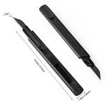 Retractable Utility Knife with 30 Replacement Blades