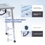 Adjustable Steel Scaffolding Platform for DIY Projects