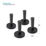 EHDIS Black Vinyl Wrap Magnets - Pack of 4