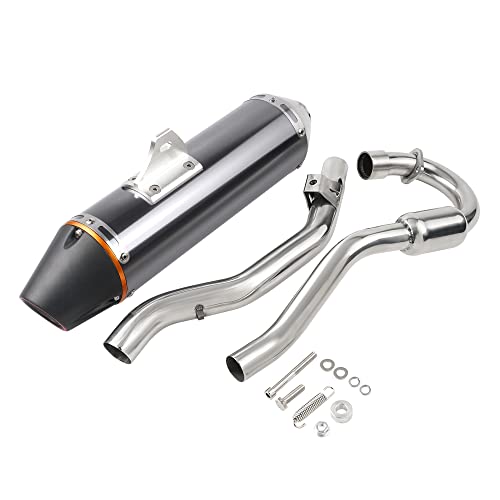 Hawk 250 Exhaust System - Titanium Slip-On Muffler