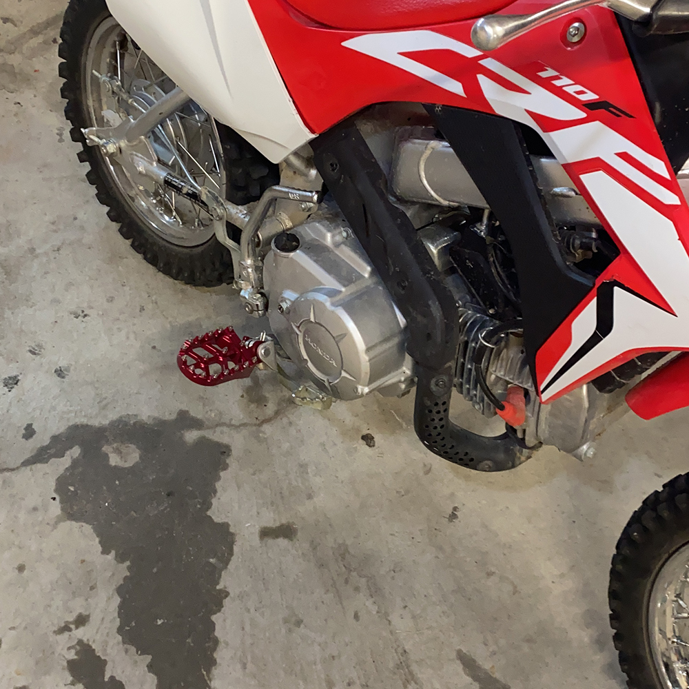 Hawk 250 Footpegs for Honda CRF110F Models