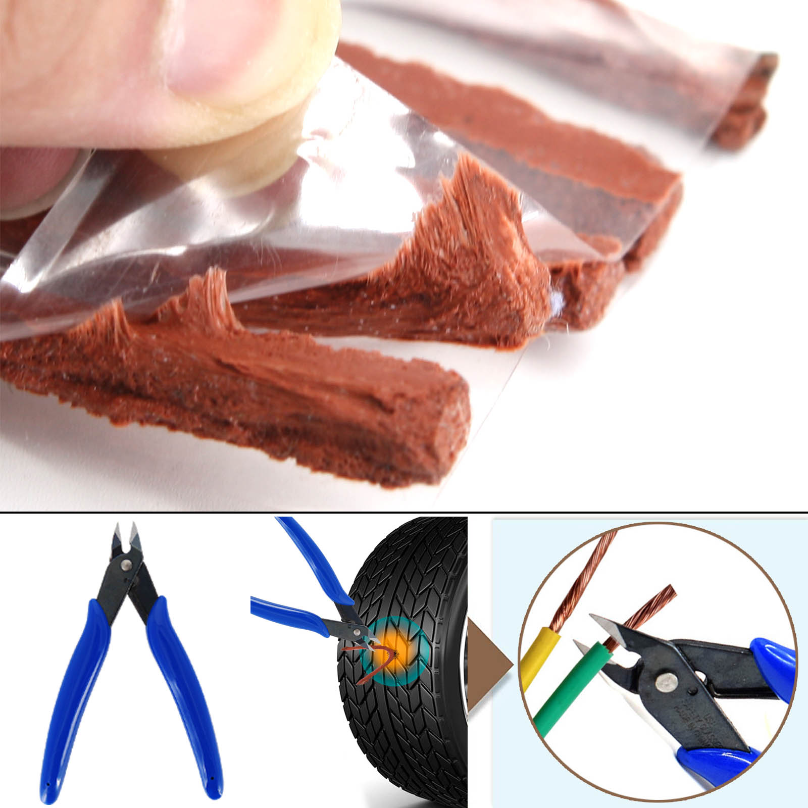 Hawk 250 Motorcycle Car Tire Repair Tool Kit